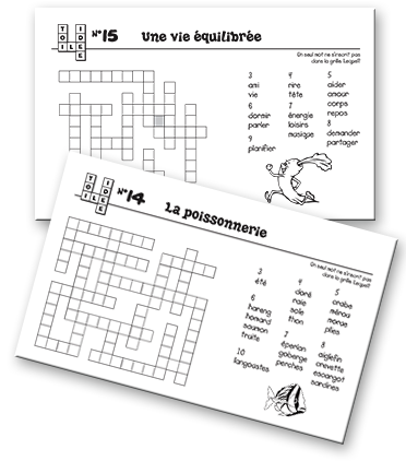 Jouons avec T’iga - Entrecroisés