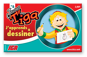 Jouons avec T’iga - J’apprends à dessiner